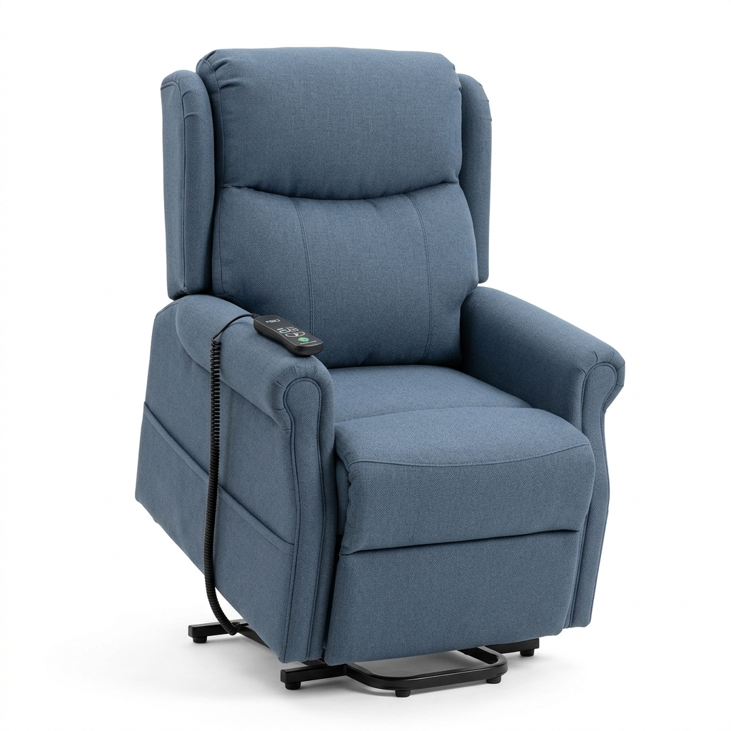 Medline Dual-Motor Power Lift Recliner Chair with Heat & Massage