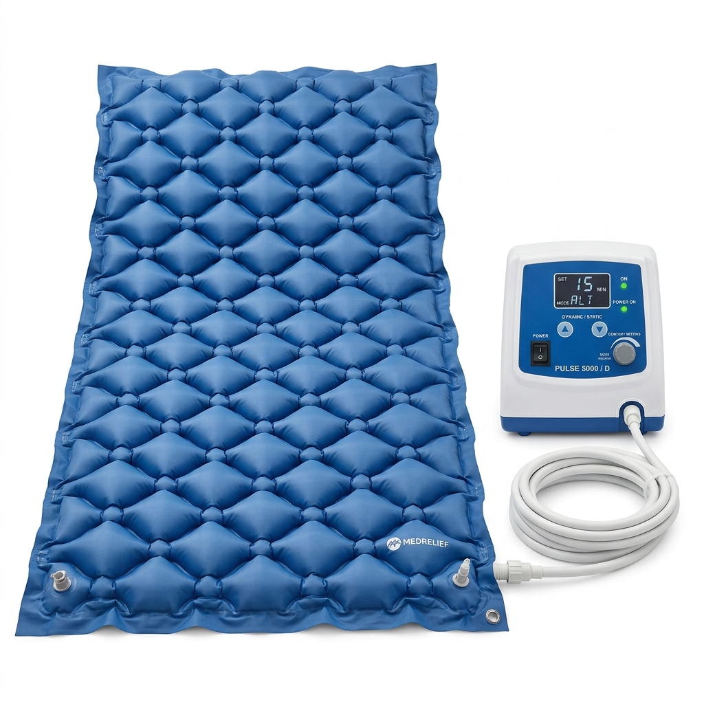 Vive Health Alternating Pressure Mattress Overlay with Quiet Pump